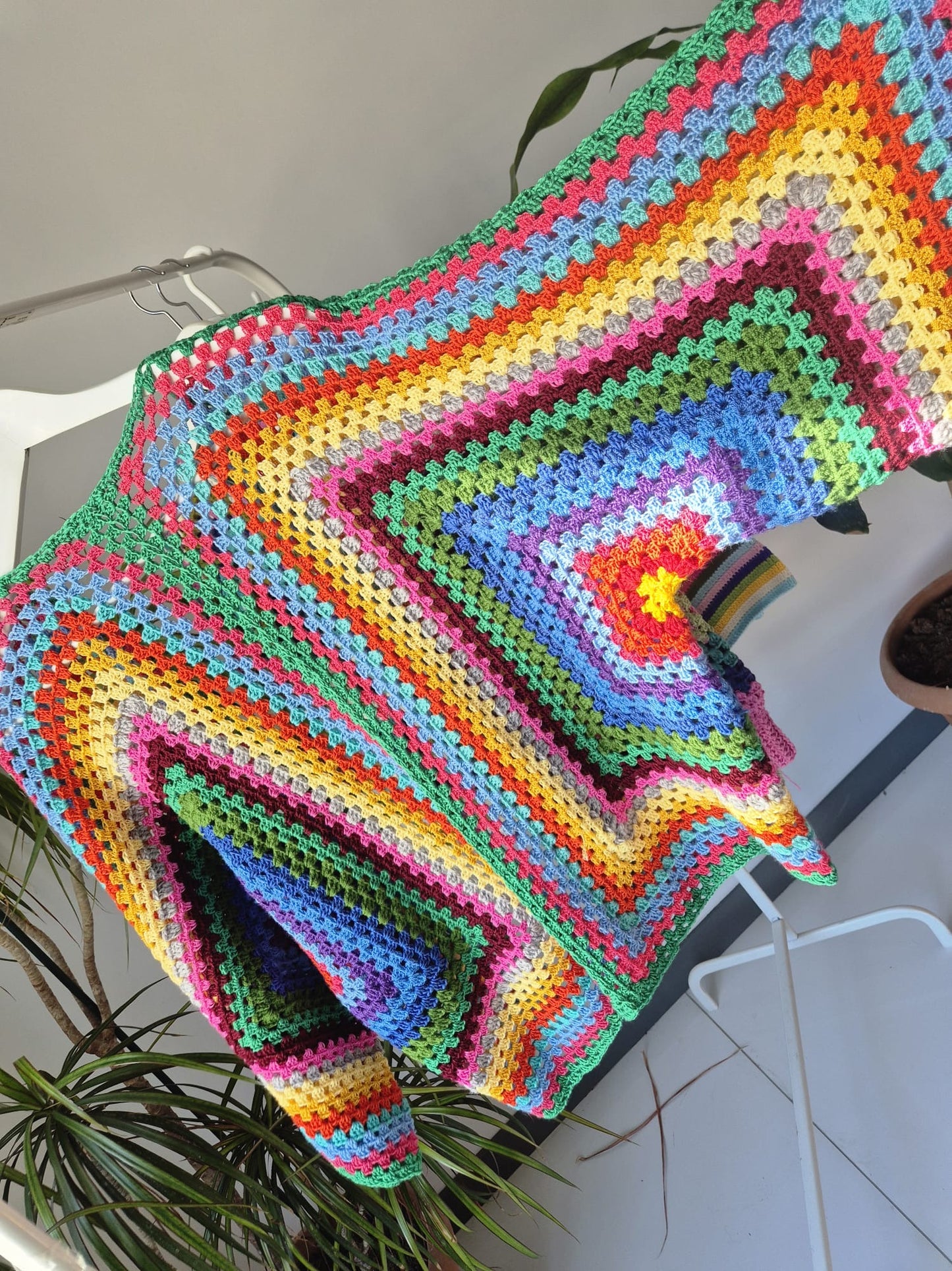 Cozy Bloom Crochet Cardigan