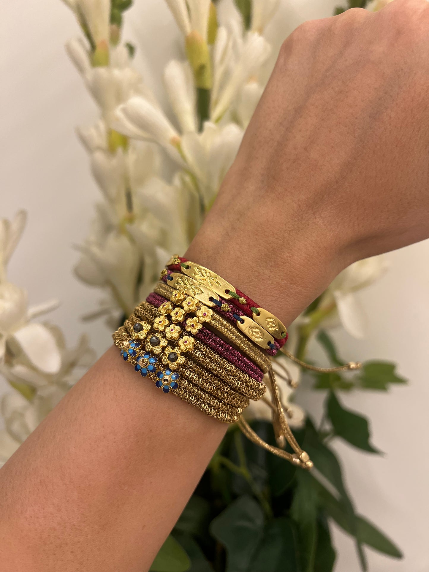 Golden Blossom Bracelet