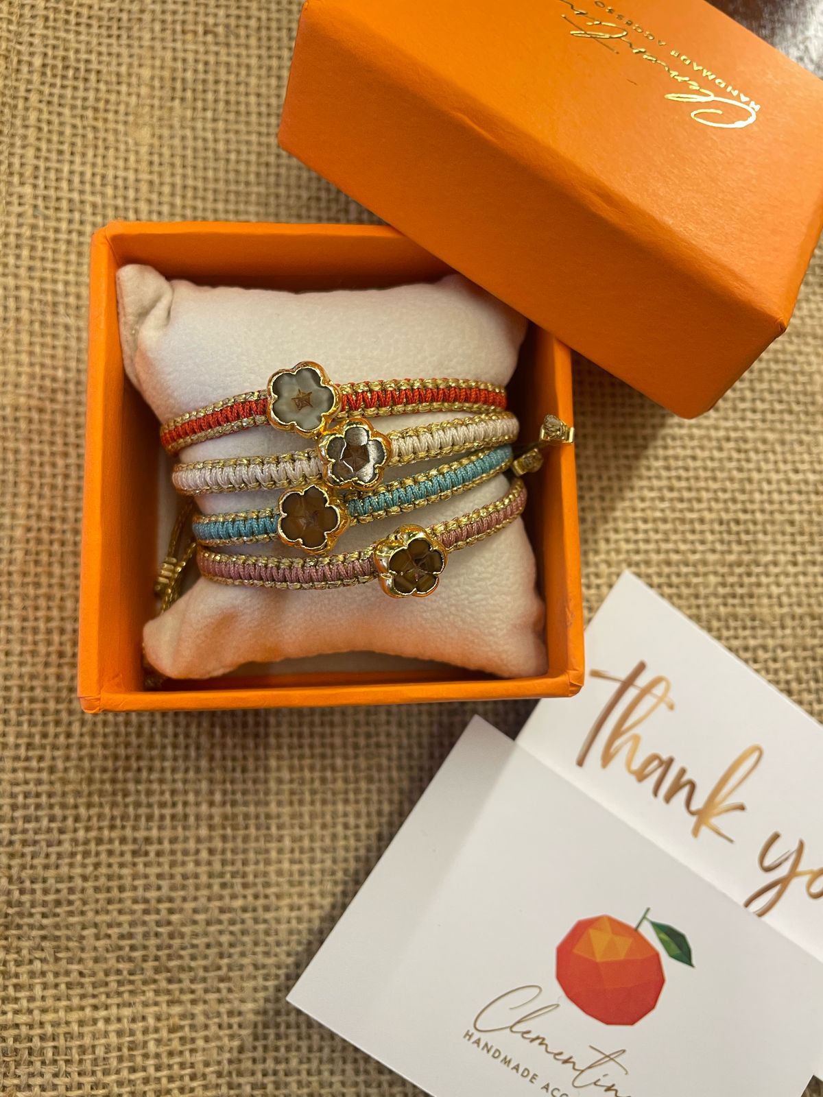 Small flower bracelet