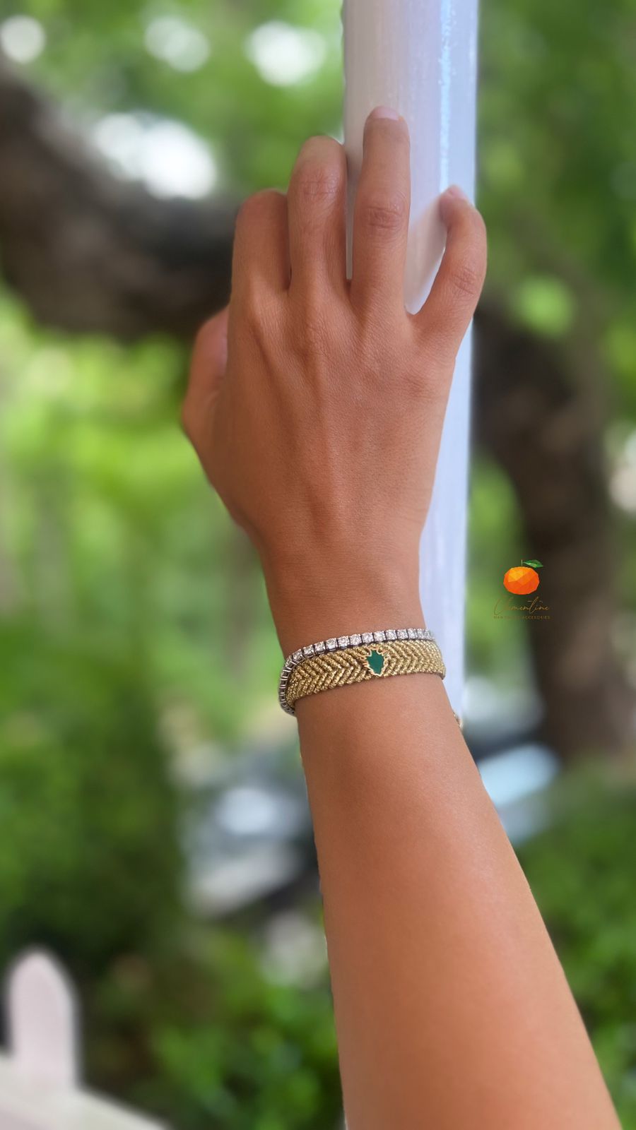 Arze Ring - green or white