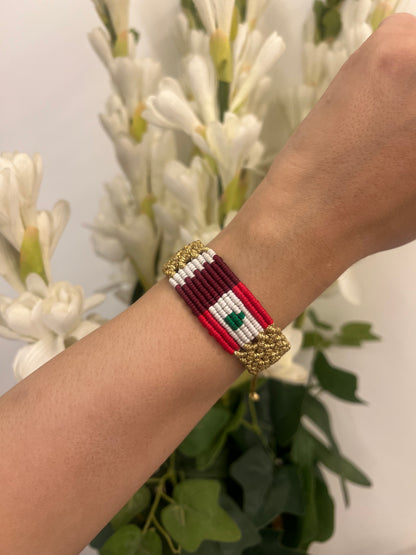 Handmade flag silk
