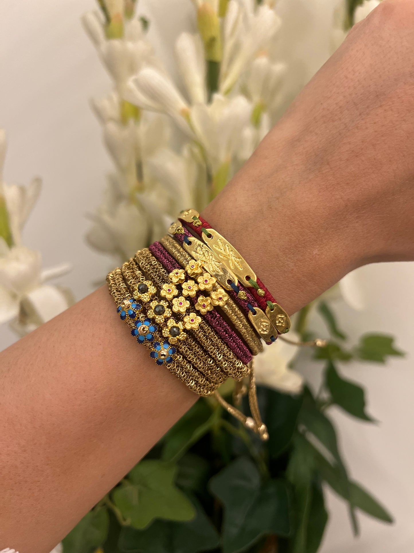 Golden Blossom Bracelet