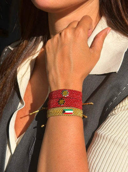 Arfaj Flower - Red