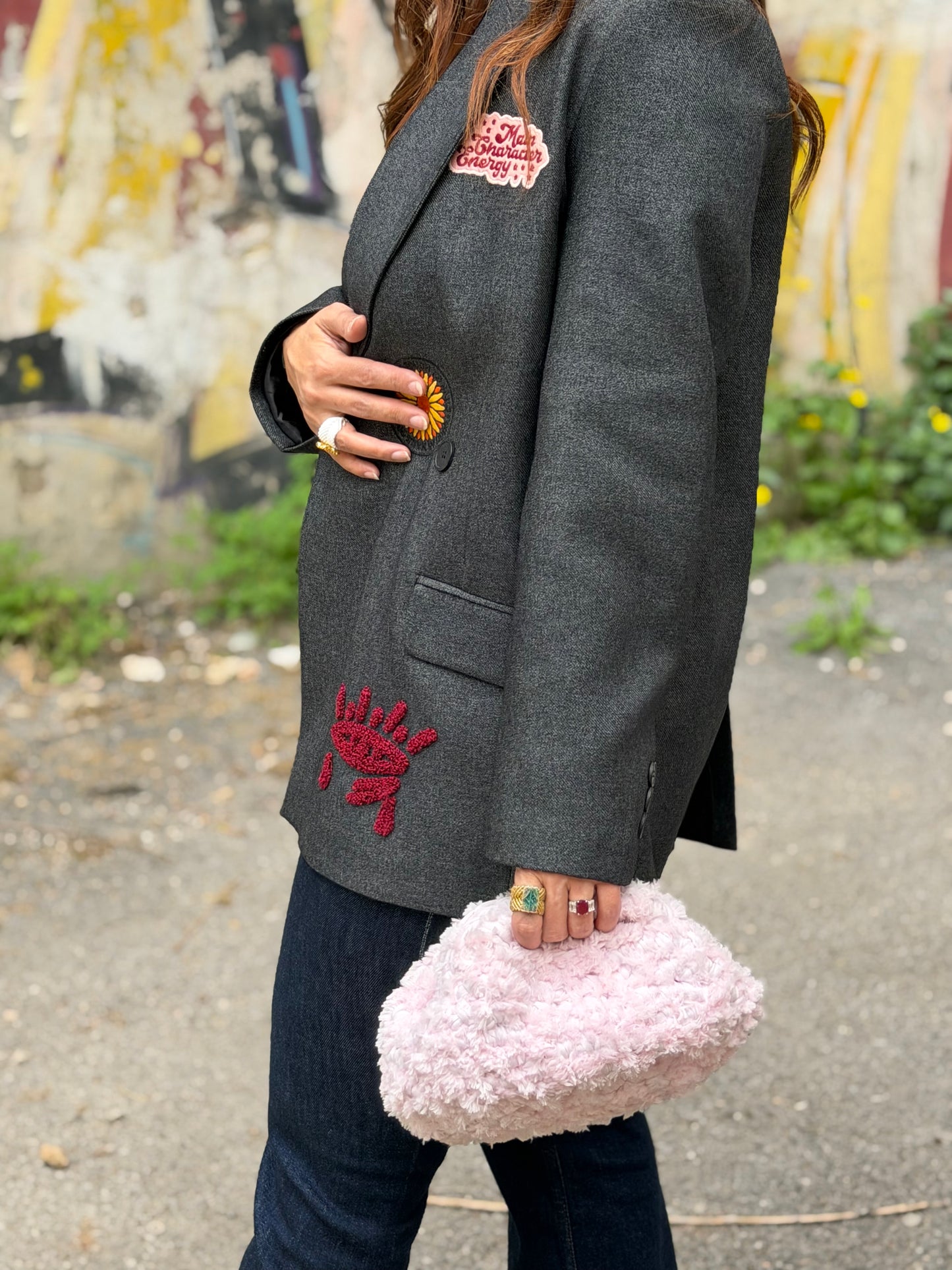 Pink Breeze Summer Clutch