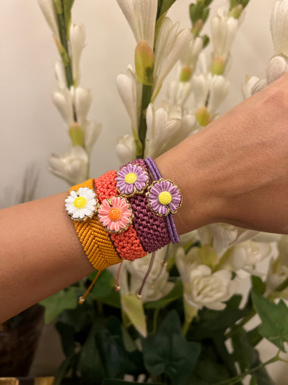 Flower bracelets