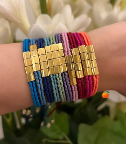 Golden Cube Bracelet