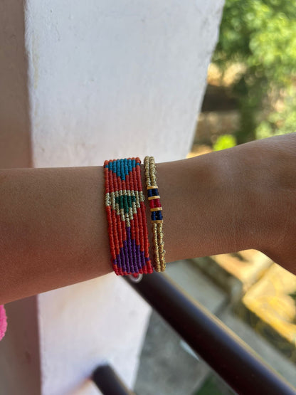 Colorful Cube Bracelet