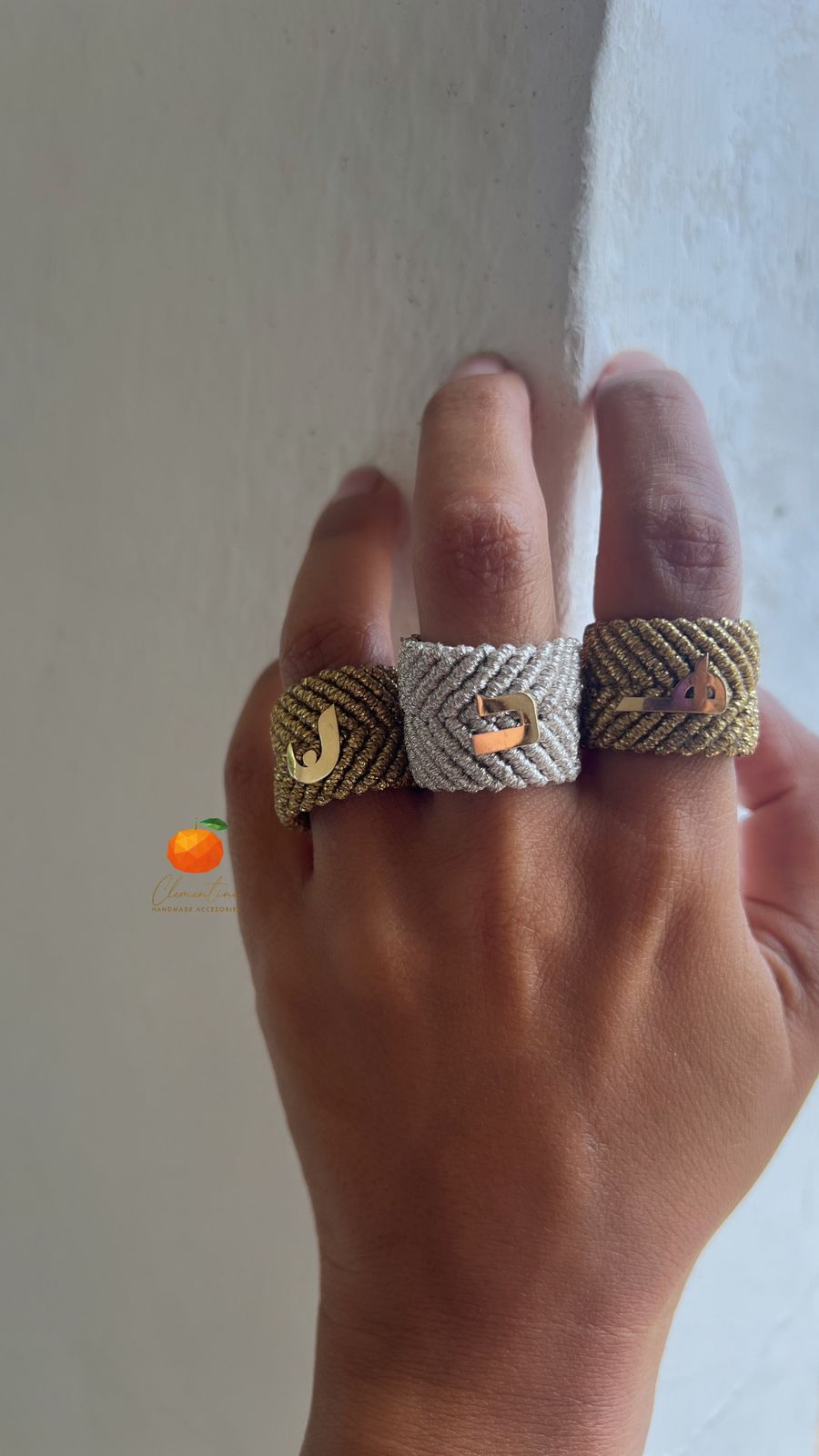 Arabic Letter Ring