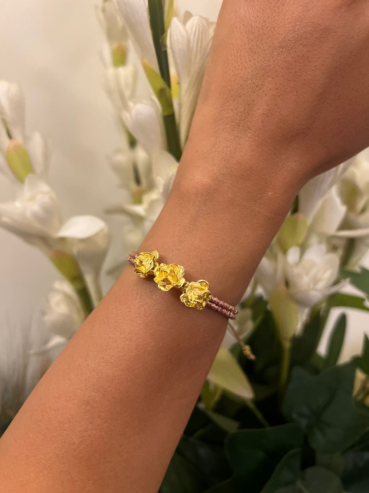 Trio Flower Bracelet