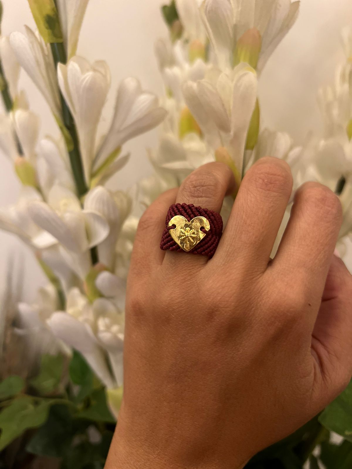 Golden Heart Ring